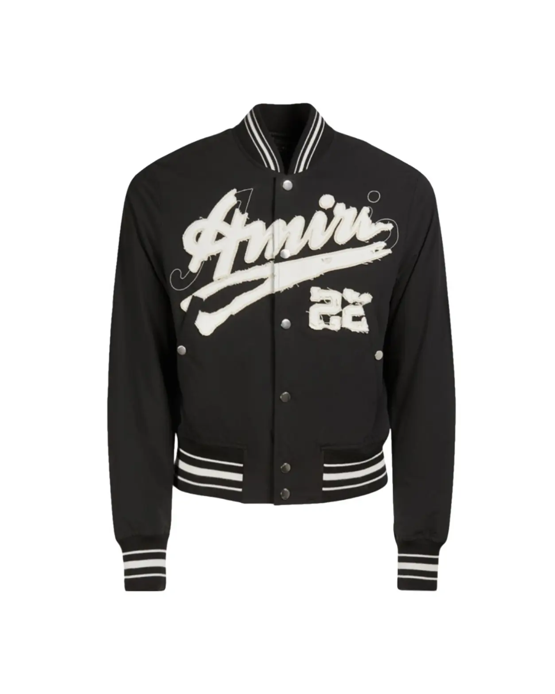 Black Jacket with white letters