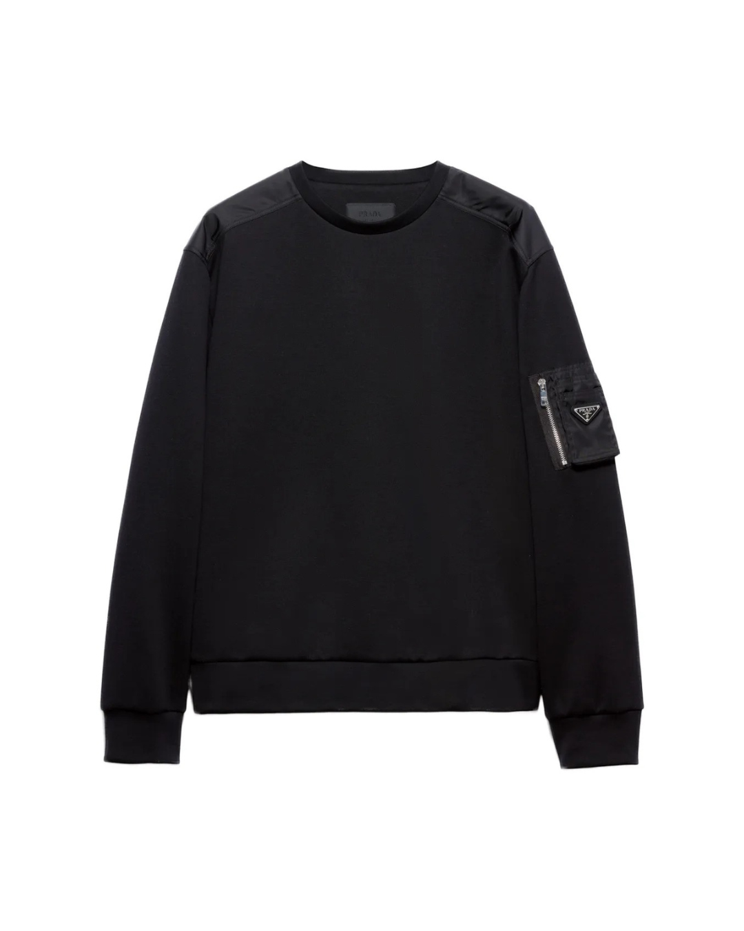 Black Sweater with triangle logo