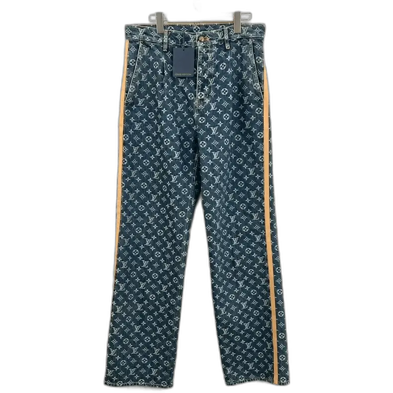 Denim Jean With Yellow