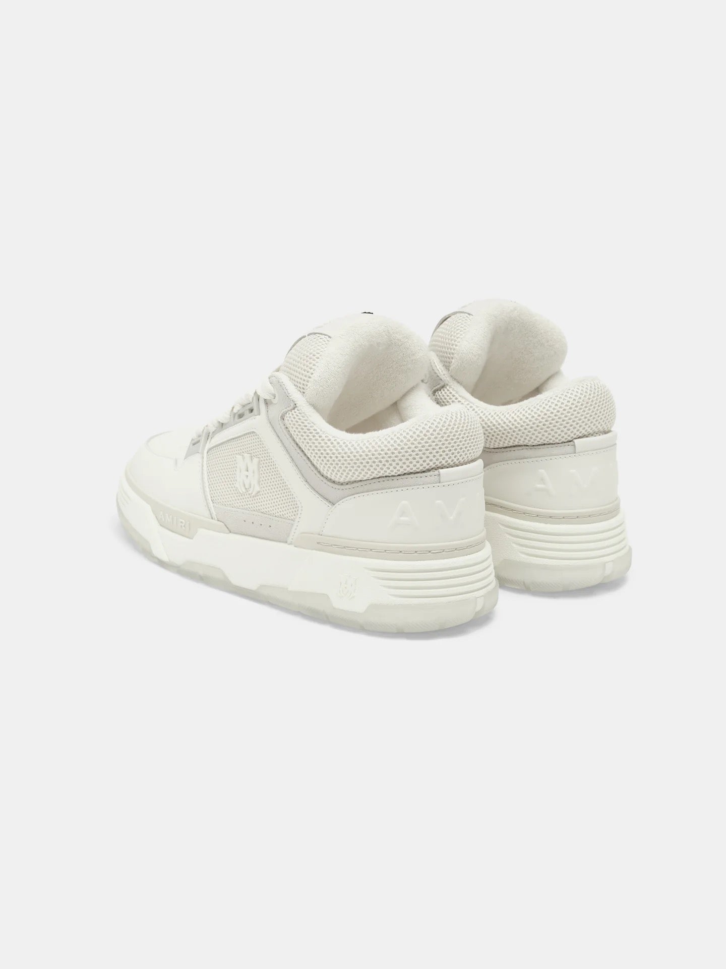 White Monogram Shoes