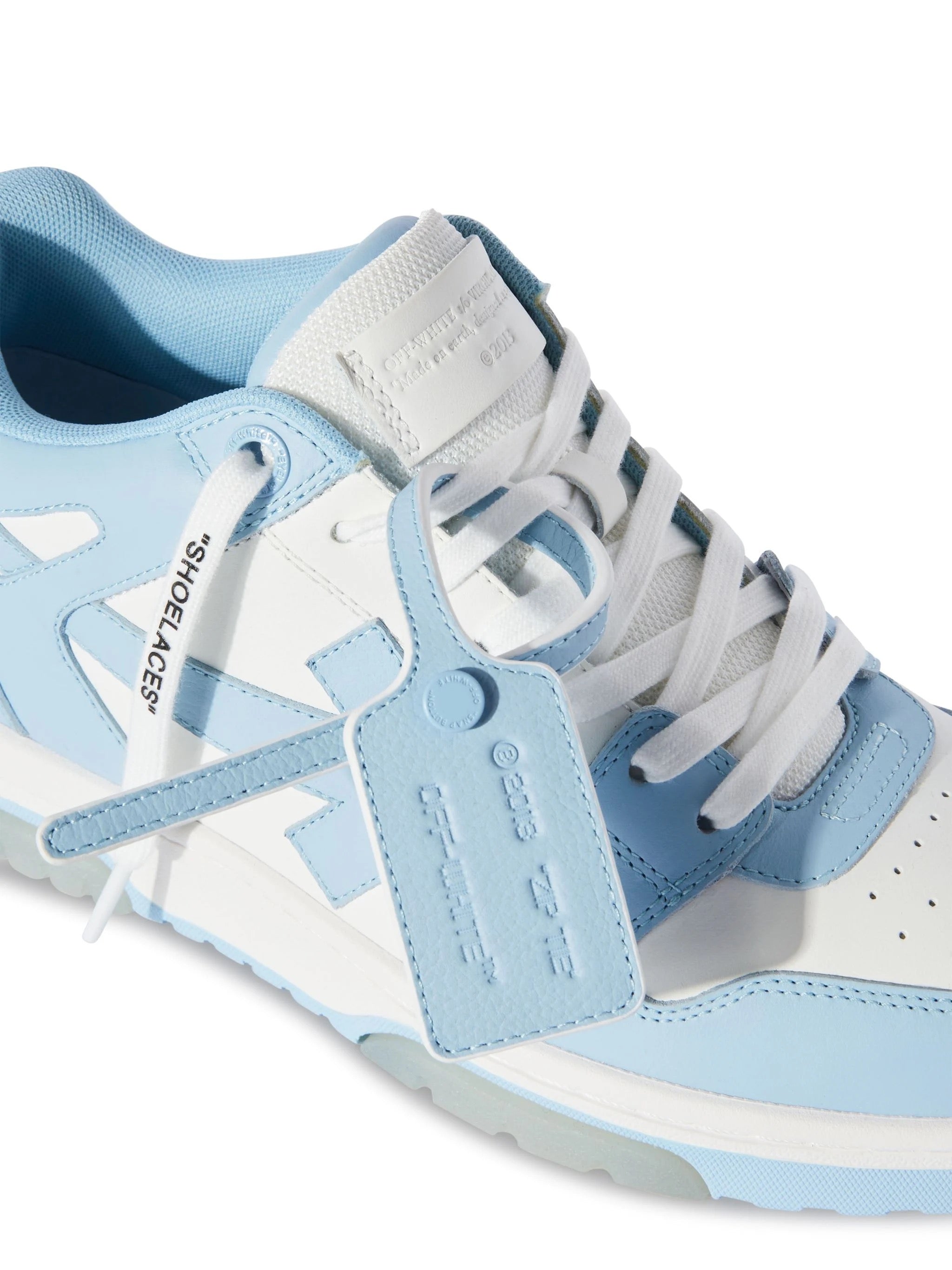 Babyblue/White Shoes with Arrow