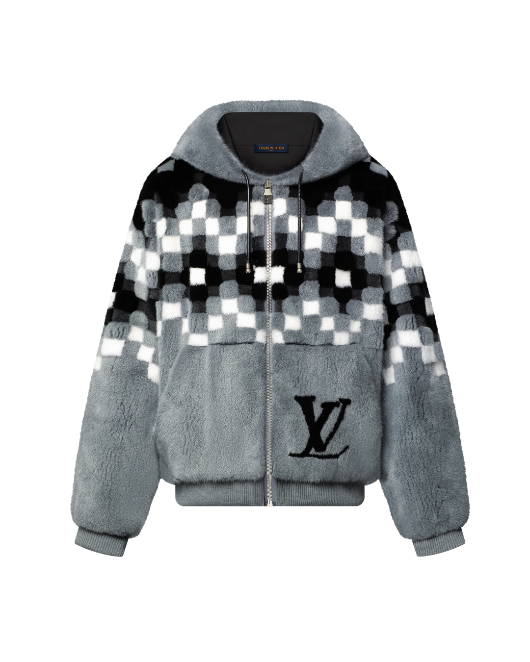 Grey Jacket with fur