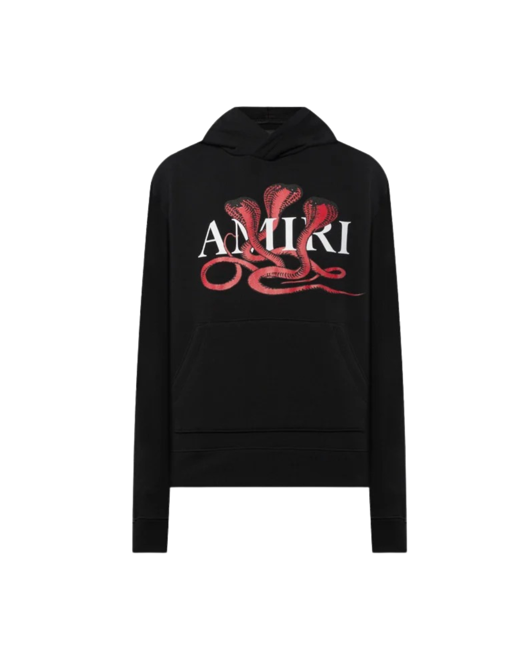 Black Hoodie with red design
