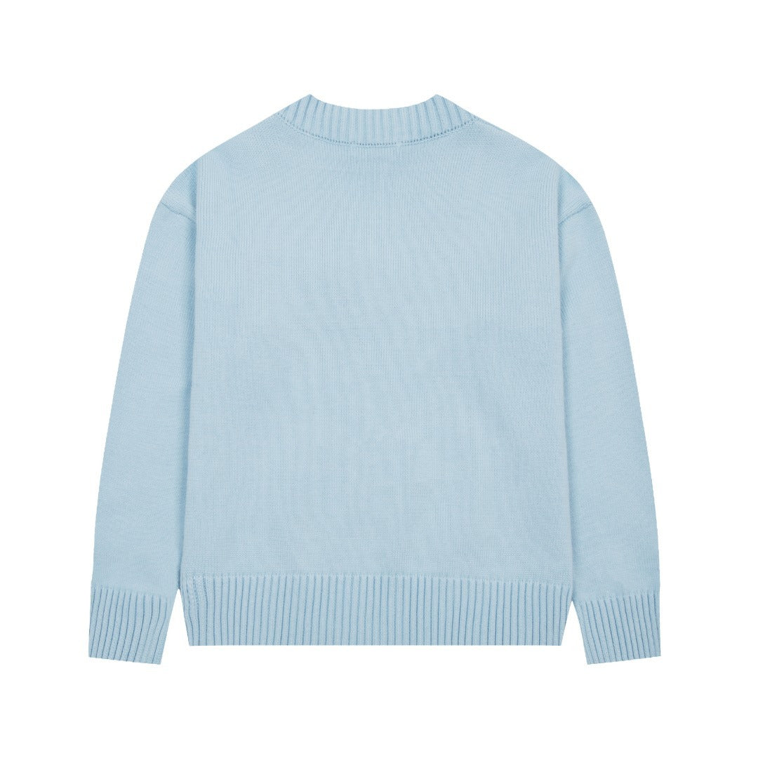 Blue Sky Sweater with white Logo.