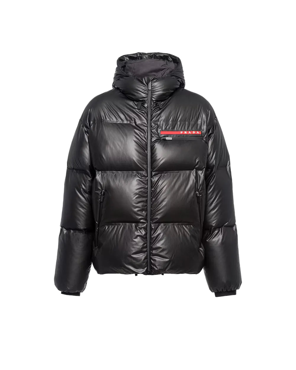 RED LOGO Puffer Jacket